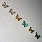 Glass Butterfly Charms