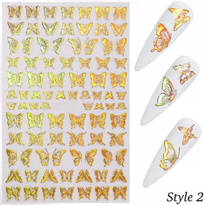 Elegant Butterfly Stickers