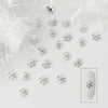 Silver Snowflake Charms (20pcs)
